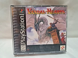 Vandal-Hearts (Sony PlayStation 1, 1997) PS1 Complete W/reg - Picture 1 of 6