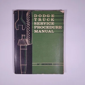 1961 Dodge Truck R Series Service Procedure Manual - Picture 1 of 5