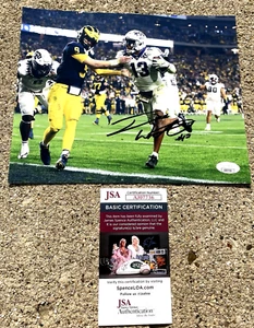 DEE WINTERS TCU Horned Frogs SIGNED 8X10 Photo JSA COA BEAT MICHIGAN JJ - Picture 1 of 2