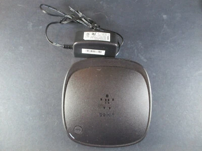 BELKIN N150 WIRELESS N ROUTER MODEL F9K1001V5 and DSA-9PFB-09 PWR SUPP - Image 1 of 4