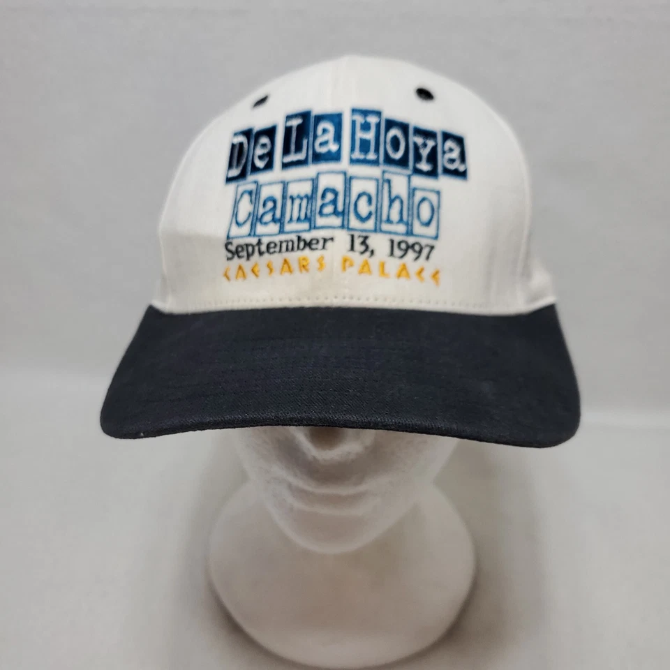 Gorra De la Hoya vs Camacho 13/09/1997 Promoción Boxeo Vintage Palacio del César Foto 1 de 4