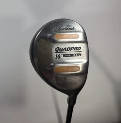 Cleveland Quadpro 4 Madera 16 Grados Doble Riel Rígido Flex 44.5" Golf Pride Multi Foto 1 de 4