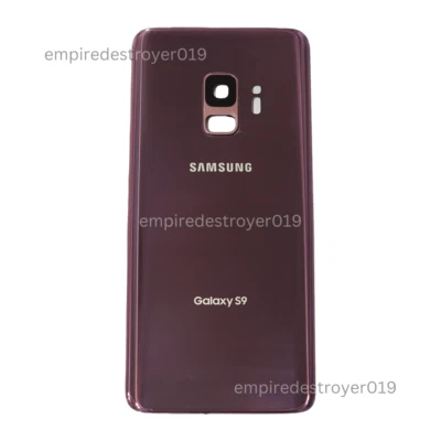 Cubierta Trasera Vidrio Original Samsung Galaxy S9 SM-G960 USADA, Morado Lila Foto 1 de 2