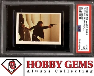HAN SOLO PRINCESS LEIA PSA 7 1980 Star Wars Fher "Retirate... ES Vader!" #153 - Picture 1 of 2