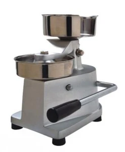 100MM MANUAL HAMBURGER PATTY PRESS HAND OPERATED ROUND MEATBALL SHAPING MACHINE - Picture 1 of 1