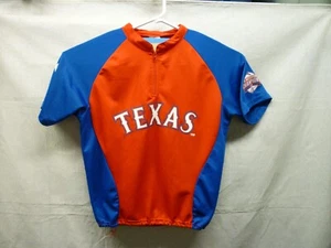 MLB Texas Rangers 1/4 Zip Jersey Shirt Adult medium 2015 AL West Champions - Picture 1 of 3