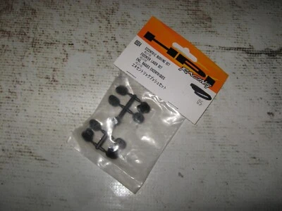 RC HPI Hellfire Eccentric Bushing set Plastic Black 85504 - Image 1 of 2