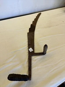 Antique Cast Iron Hay Knife 35” ~ Barn/Farm Tool - Picture 1 of 14