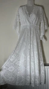 Neu Spitze Tunika Kleid Übergröße 16 18 Phi Phi Stern - Bild 1 von 5