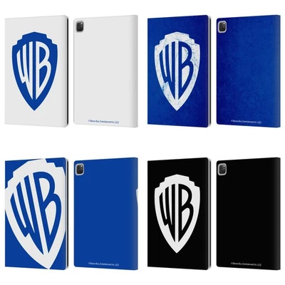 FUNDA BILLETERA LIBRO CUERO LOGOTIPO ESCUDO OFICIAL WARNER BROS. PARA APPLE iPAD Foto 1 de 4