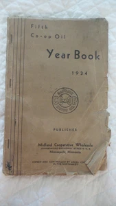 1934 CO-OP YEAR BOOK Gasoline, Motor Oil - Picture 1 of 7