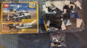Lego Creator Space Shuttle Explorer 31066 - 3 Instruction Manuals and Blocks 