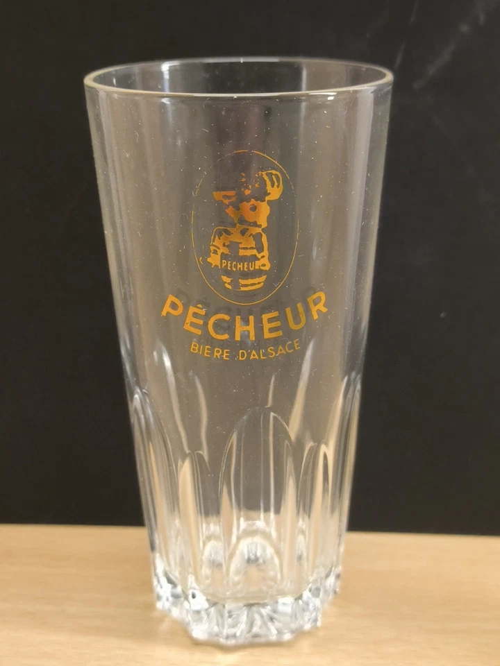 Verre Bière Pêcheur Alsace - Photo 1/1
