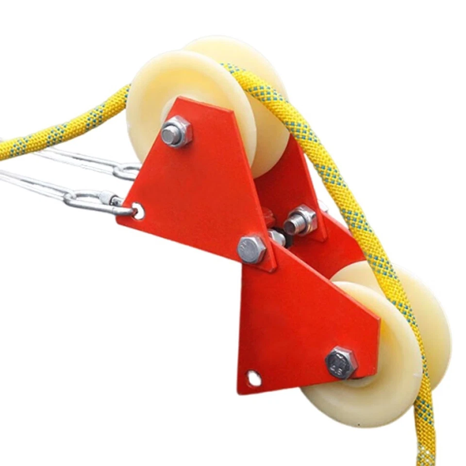 Lifting Pulley System Roof Top, Rope Block and Tackle Pulley System for Lifting - Image 1 of 4