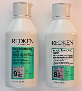 Redken Acidic Bonding Curls Shampoo & Conditioner 10.1oz/300ml Set - Brand NEW! - Picture 1 of 24