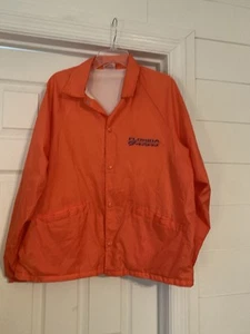 Vintage Cardinal Snap Button Jacket Size Large Florida Gators Orange - Picture 1 of 8