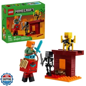 LEGO Minecraft The Nether Lava Battle Toy and Playset - Building Minecraft To - Picture 1 of 5