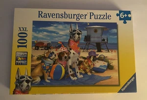 Ravensburger 100 XXL Piece Puzzle Called No Dogs on the Beach - Picture 1 of 3