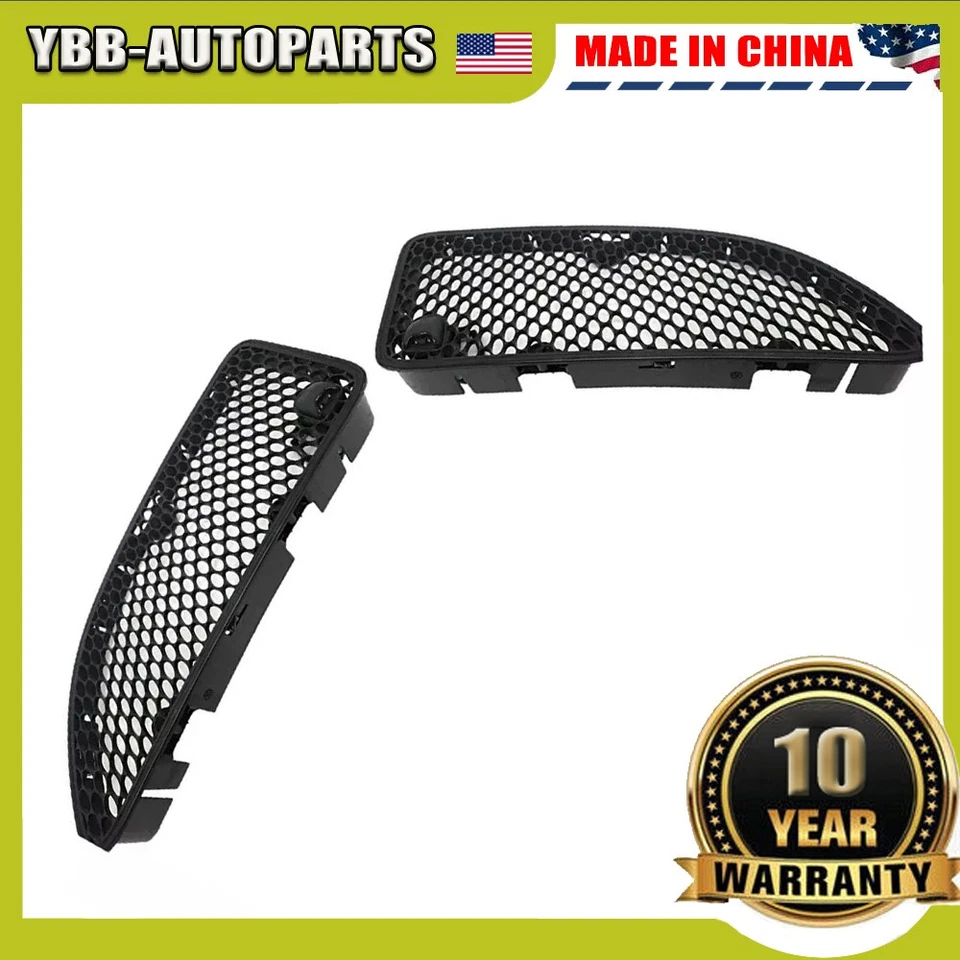 2 件前罩格栅盖适用于梅赛德斯 R171 SLK280 SLK300 SLK350 2005 - 2011 — 第 1/4 张图片