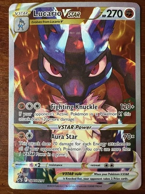Lucario VSTAR SWSH291 SWSH: Sword & Shield Promo Cards Holo - Image 1 of 2