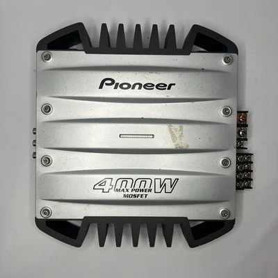 Amplificador de potencia para coche Pioneer GM-X374 Old School 4 canales 400 vatios Foto 1 de 4