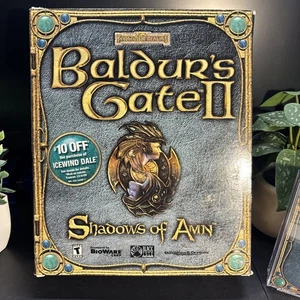 Baldur's Gate II: Shadows of Amn Big Box PC, 2000) Buen estado. LEER. - Imagen 1 de 12