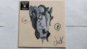 MILK TEETH - Milk Teeth - Signed Orange Vinyl LP Album (Brand new & sealed) - Picture 1 of 2