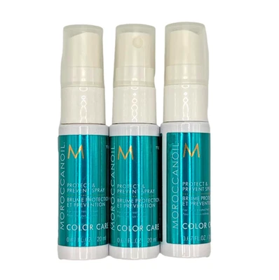 3X Moroccanoil Protect & Prevent Spray Color Care 0.67oz/20ml each Travel - Image 1 of 3