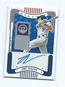 2024 Panini USA Stars/ Stripes-James Tronstein Autograph/Jersey - Picture 1 of 1