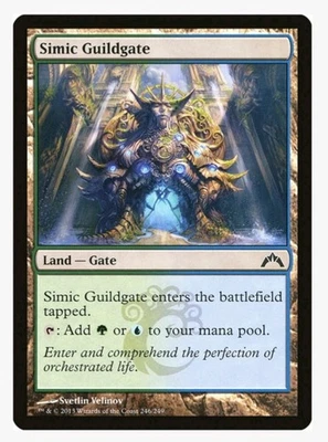 Simic Guildgate | MTG Gatecrash | EDH Pauper Gate Staple | LP - Image 1 of 3
