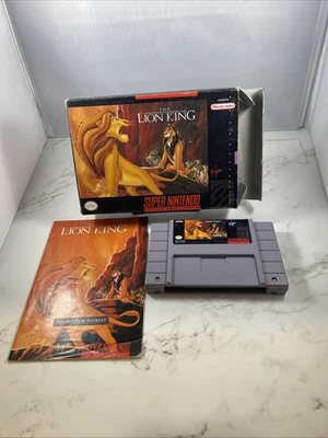 El Rey León - Nintendo SNES - CiB Foto 1 de 4
