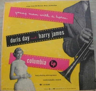 Doris Day And Harry James - Young Man With A Horn (10", Album) (Very Good (VG))  - Image 1 of 4