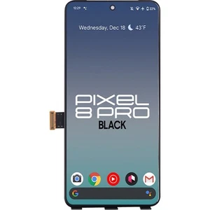 LCD With Touch Black Replacement for Google Pixel 8 Pro - Picture 1 of 2