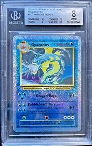 Pokémon Gyarados Colección Legendaria Holograma Inverso Raro 2002 12/110 Grado Beckett - Imagen 1 de 2