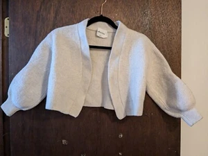 Wilfred Free Small Unwind 100% Merino Wool Waist Cardigan - Picture 1 of 7