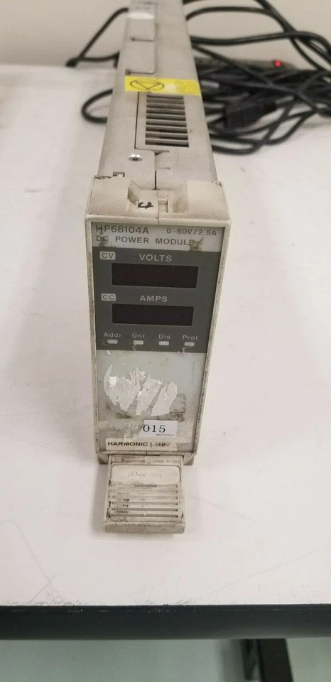 HP/Agilent 66104A DC Power Module 0-60V/2.5A Unit #4 - Image 1 of 1