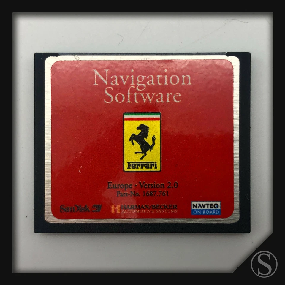 Ferrari Navigation Software 2.0 für Becker BE6111 BE6112 612 F137 599 GTB F430 - Bild 1 von 1