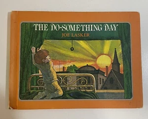 THE DO-SOMETHING DAY Joe Lasker Vtg 1982 Hardcover Children’s Choice Book Club - Bild 1 von 18