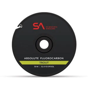 SCIENTIFIC ANGLERS Absolute Fluorocarbon Trout Supreme 30M Fishing Tippet, Sizes - Picture 1 of 4