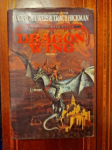 DRAGON WING WEIS & HICKMAN DEATH GATE #1 1990 NEAR FINE HCDJ 1ST PRINTING - Picture 1 of 5