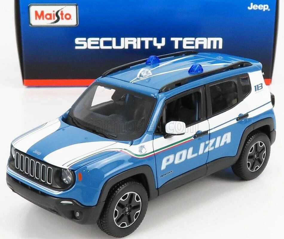 Maisto - Jeep Renegade Polizia 1/24
