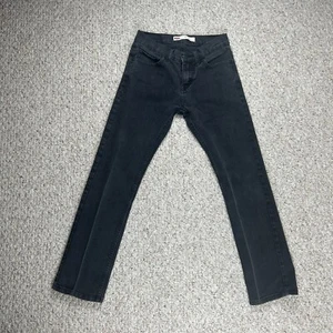 Levis 511 Slim Straight Black Jeans Boys 14 Regular 27x27 W27 L27 Youth Denim - Picture 1 of 14