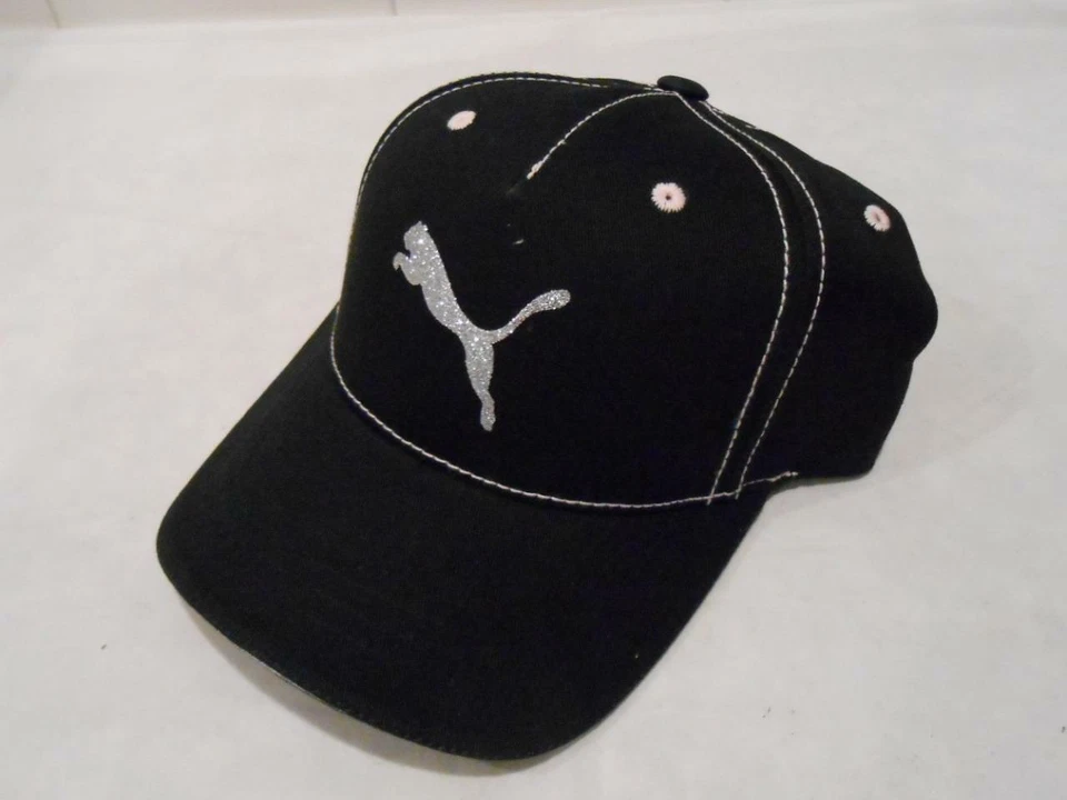 Too Cute! New Licensed Puma Glitter Evercat Adjustable Youth Girls Size Hat B120 - Image 1 of 1