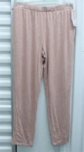Pantalones de pijama para mujer Calvin Klein Pure Lounge rosa jaspeado grandes QS6683 - Imagen 1 de 9
