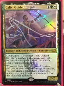 Calix, Guided by Fate (Mythical) March of the Machine: The Aftermath #0026 NM - Picture 1 of 1