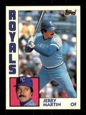 1984 Topps Tiffany #74 Jerry Martin NM/NM+ Royals 232782