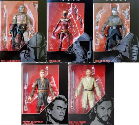 Star Wars ANH AOTC ROTJ ROS MANDALORIAN The Black Series 6 Inch Figures 2020 Cover