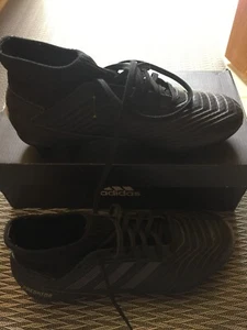 Adidas Predator 19.3 FG Core Black F35594 Soccer Cleats U.S Mens Size 7.5 - Picture 1 of 12