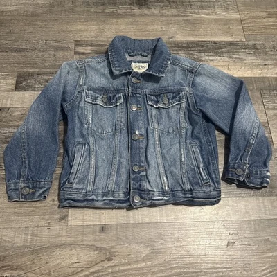 Chaqueta vaquera/jean Place para niños, bolsillos, cierres a presión, talla 4T Foto 1 de 4