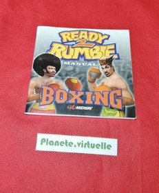 NOTICE READY 2 RUMBLE BOXING DREAMCAST SEGA PAL EUR 🌟